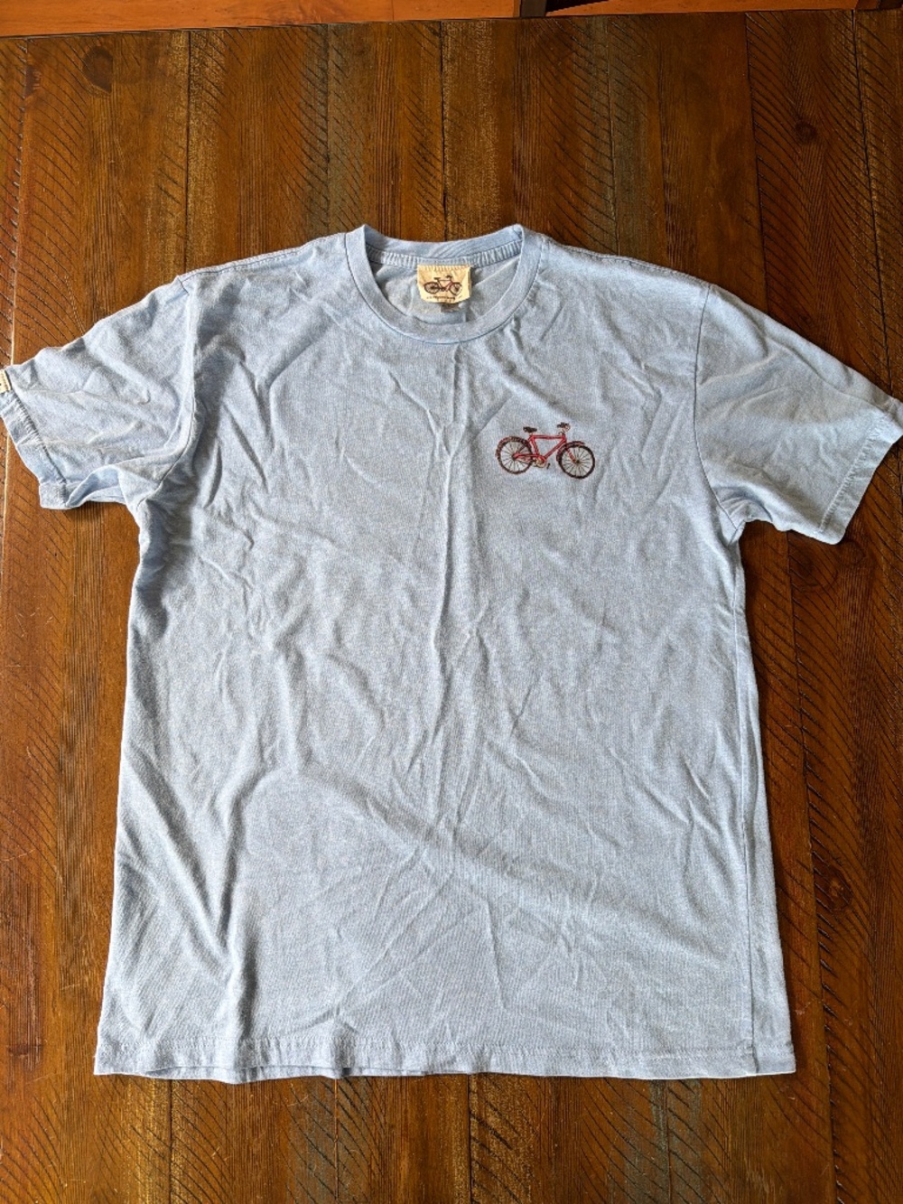 Women’s Red Bike Brand Ventor Graphic Key West T Shirt Top Large